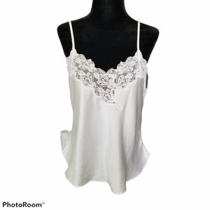 Vintage cream lace camisole